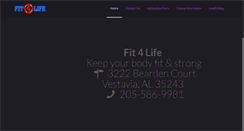 Desktop Screenshot of fit-4-life.us